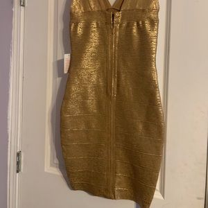 Gold Venus dress